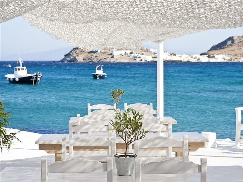 Aphrodite Beach Hotel & Resort Mykonos Town Restaurante foto